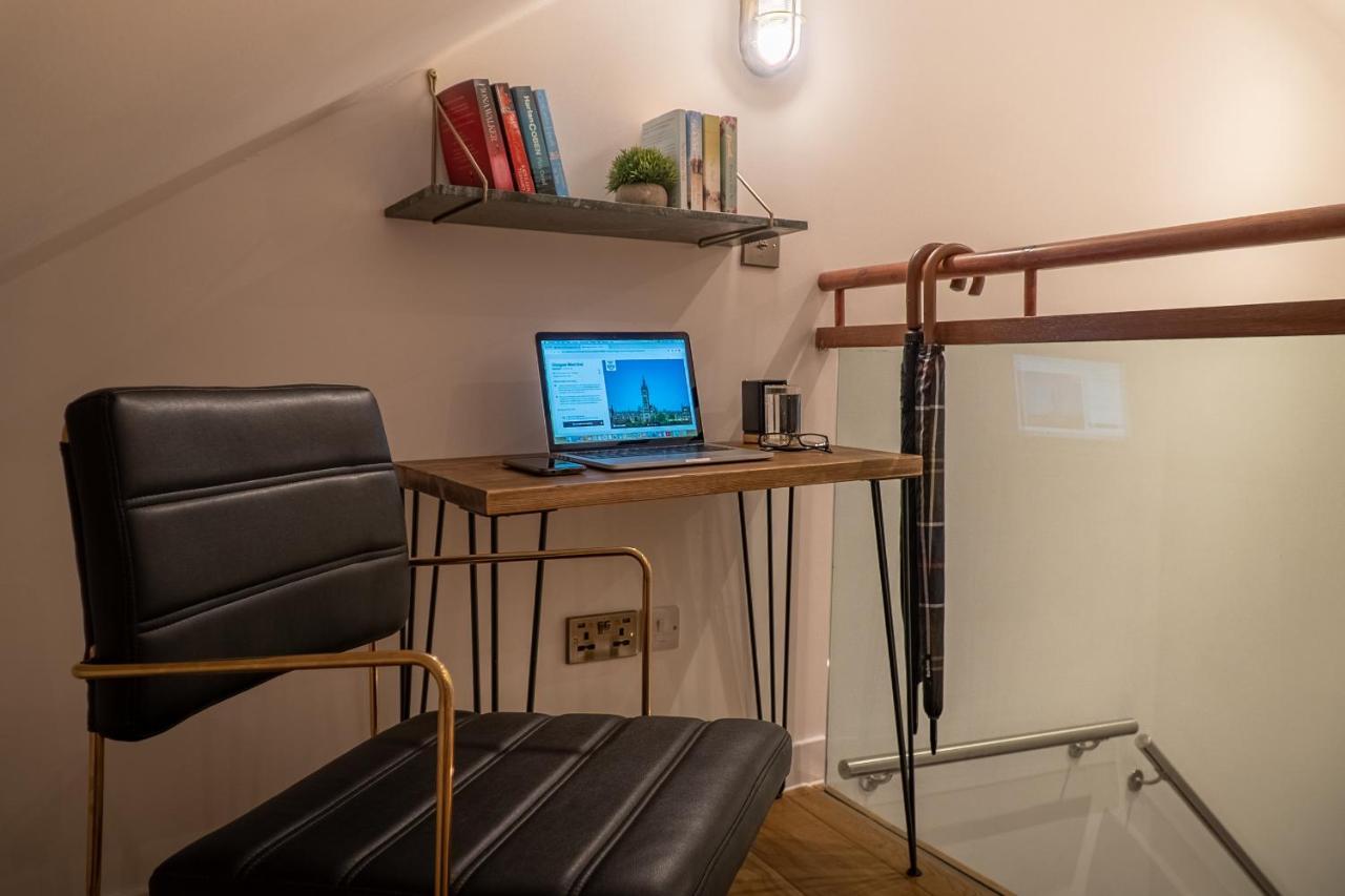 글라스고 Loft On The Crescent - 5 Star Scottish Luxury - Prime West End Location 아파트 외부 사진